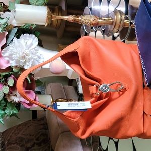 Dooney and Bourke Pebble Leather Logo